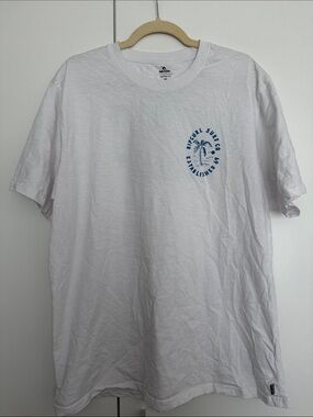 Rip Curl Hawaii Graphic T-Shirt White XL Relaxed Fit